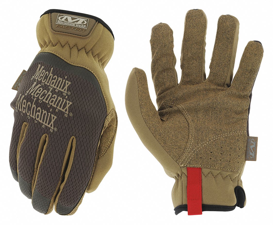 Mechanics Gloves Brown 9 PR