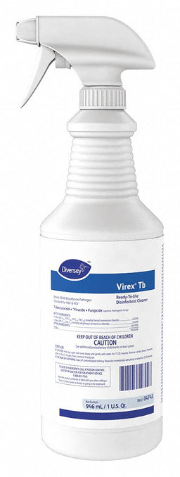 Disinfectant Cleaner Lemon 32 oz PK12