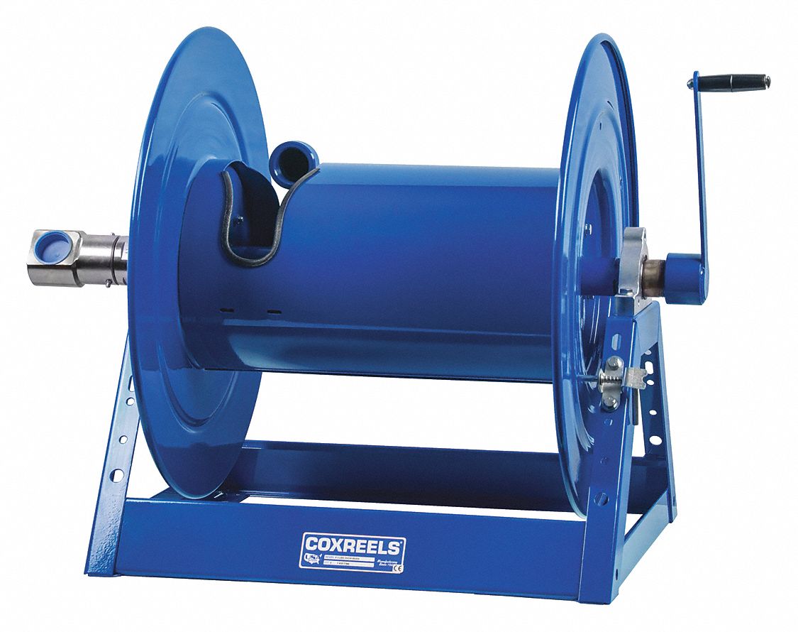 Hand Crank Hose Reel 100 ft 1 1/2 ID