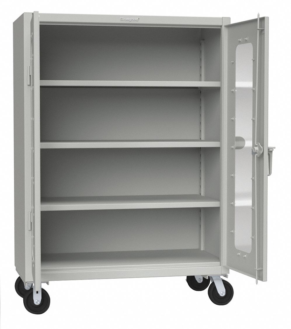 Storage Cabinet 60 x48 x24 Gray 3Shlv