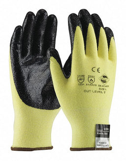 G-Tek Kevlar(R) Brand Fiber Yllw L PK12