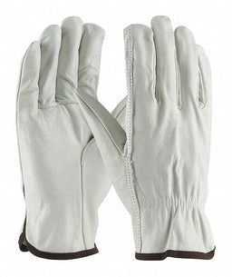 Unlined Leather Drivers Gloves L PK12
