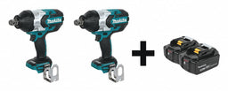 Impact Wrench Combo Kit Cordless 18VDC