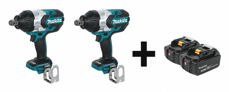 Impact Wrench Combo Kit Cordless 18VDC