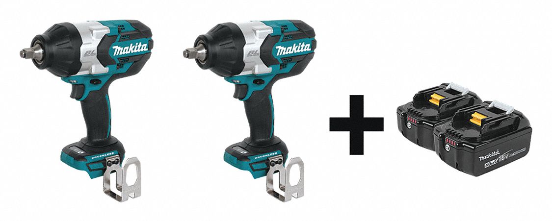 Impact Wrench Kit Cordless 18VDC