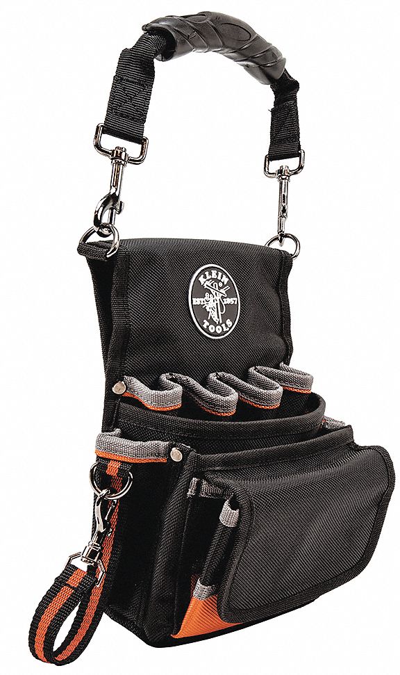 Black Tool Pouch Ballistic Nylon