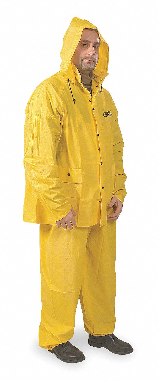 D2283 Rain Suit Jacket/Bib Unrated Yellow 2XL