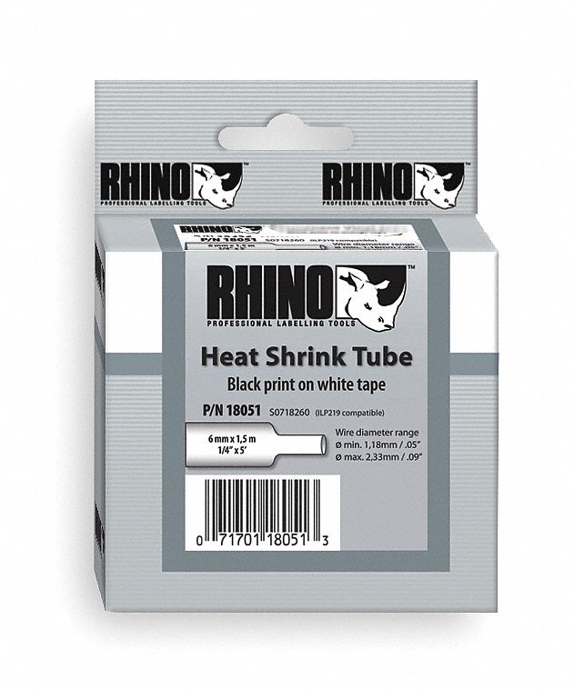 Heat Shrink Tube Label Polyolefin