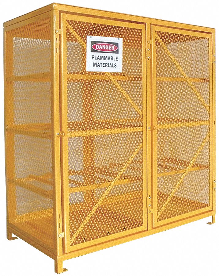 Horizontal Cylinder Storage Capacity 16