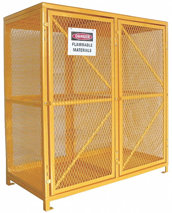 Vertical Cylinder Storage Capacity 18