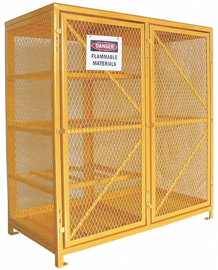 Cylinder Storage 9 Vertical 8 Horizontal