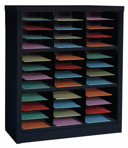 Literature/Mail Organizer 42 H Black