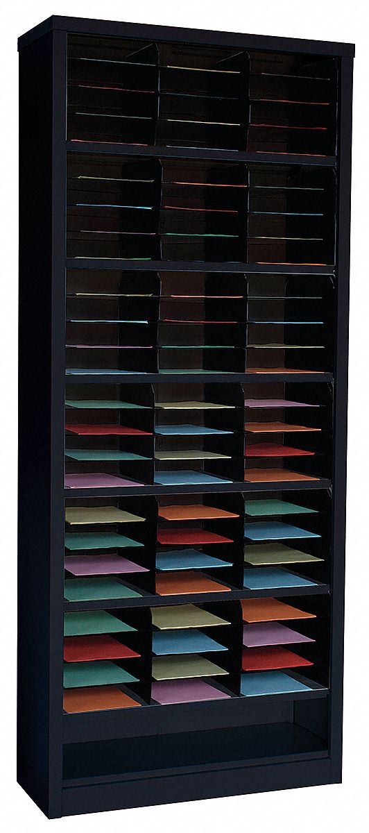 Literature Organizer 84 H Black