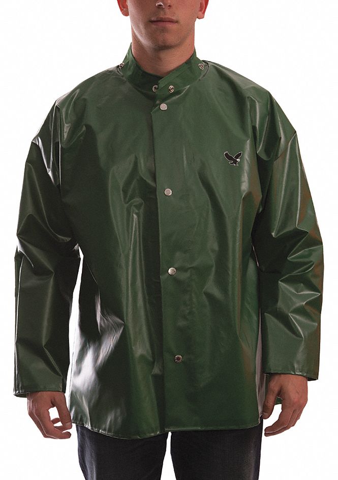 D8969 Rain Jacket Unrated Green S