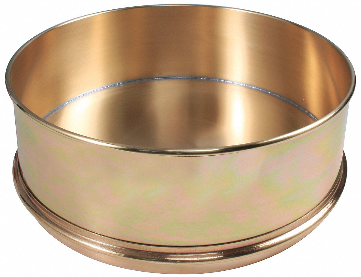 Separator Pan Brass 12 In Dia 4 In Deep