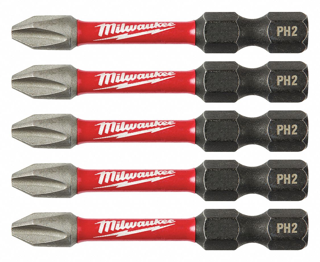 Insert Bit 1/4 Phillips #2 2 PK5