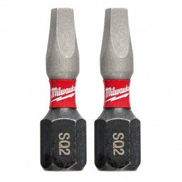 Insert Bit 1/4 Square Recess #2 1 PK2
