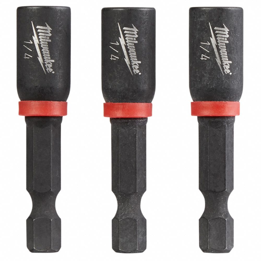 Nutsetter L 1 7/8 Socket 1/4 PK3