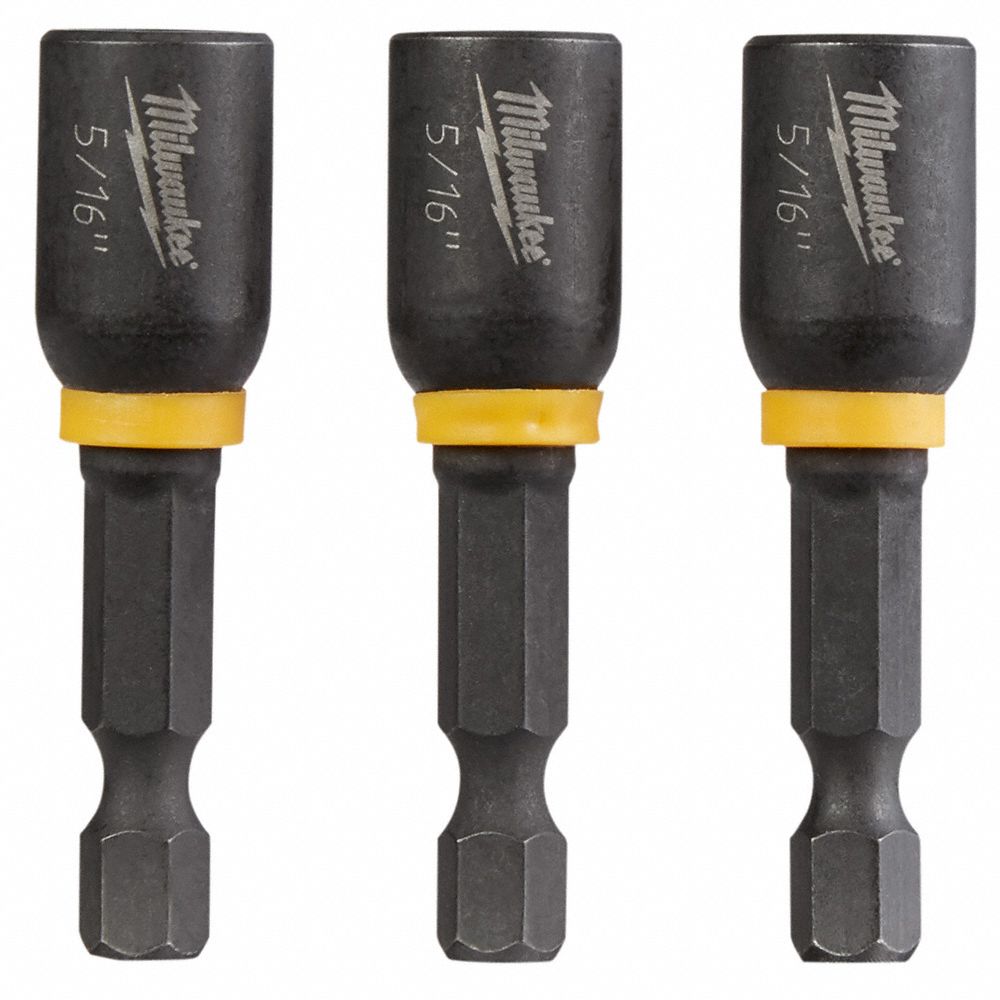Nutsetter L 1 7/8 Socket 5/16 PK3