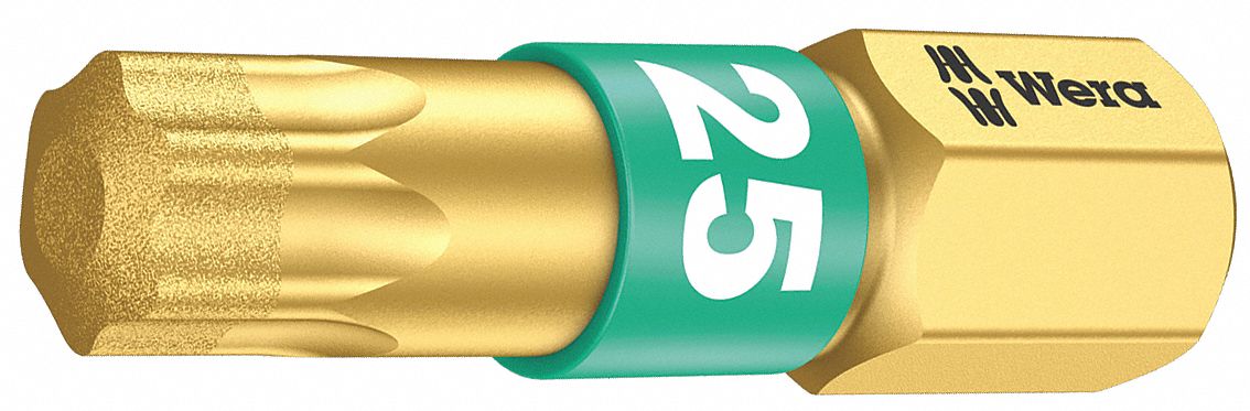 Insert Bit SAE 1/4 Hex T40 1 S2 Steel