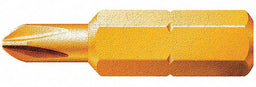 Insert Bit SAE 1/4 Hex #2 1 S2 Steel