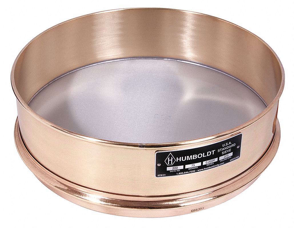 Test Sieve 200mm Brass Frame 10000micron