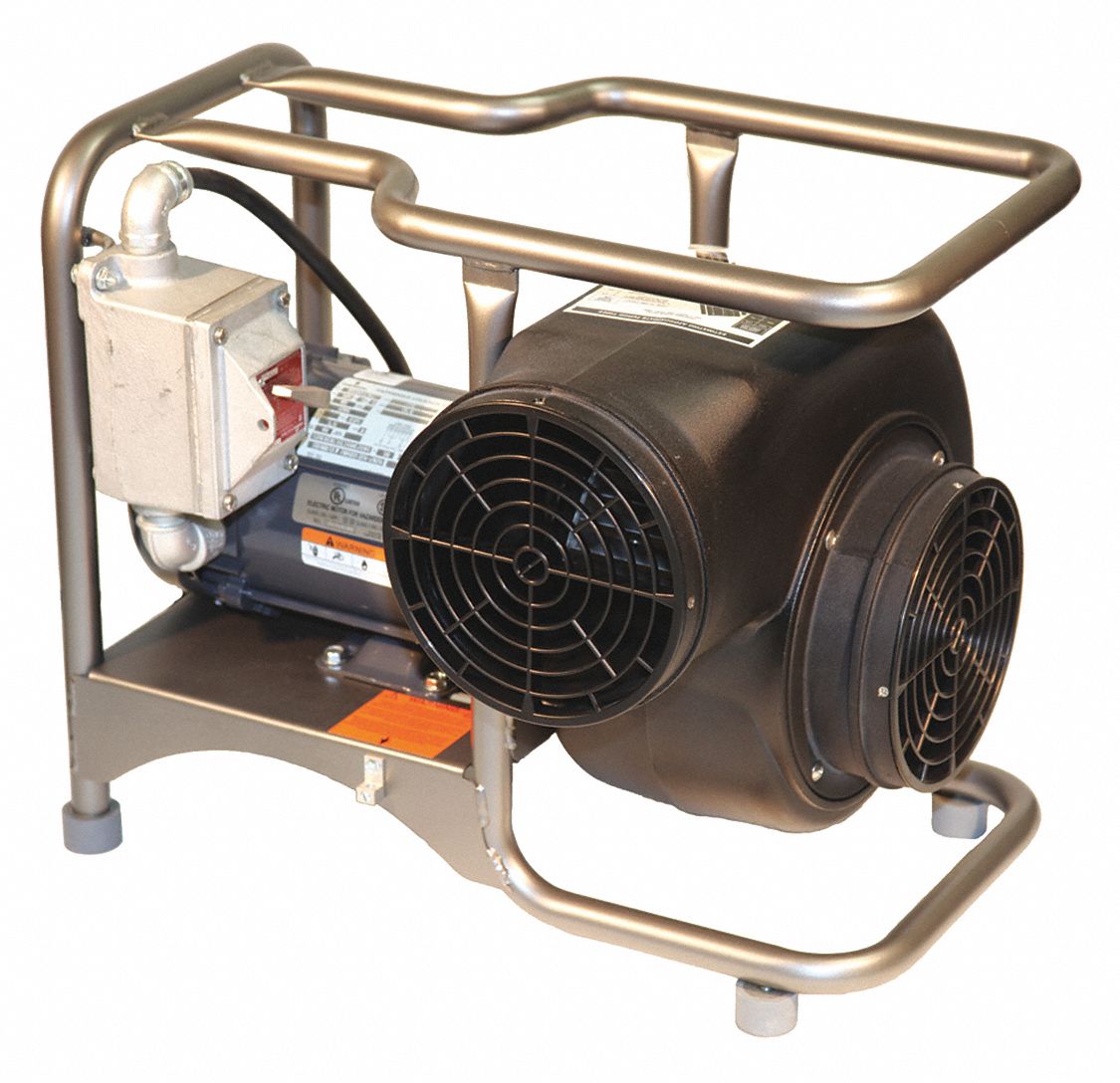 Confined Space Blower Gray 24 W