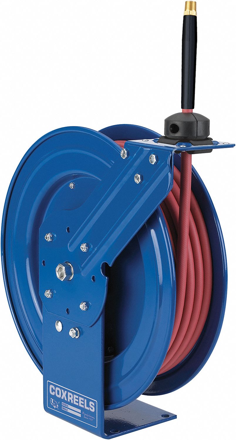 Spring Return Hose Reel 3/8 MNPT 50 ft