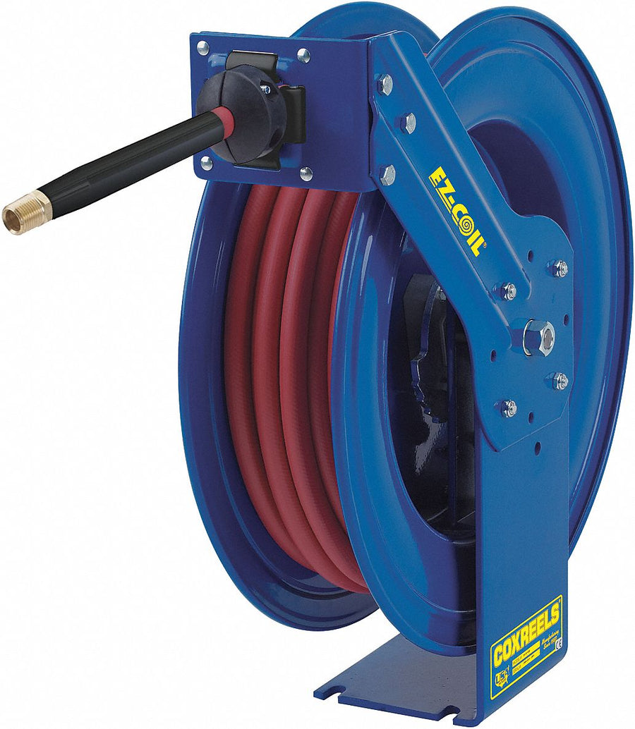 Spring Return Hose Reel 1/2 MNPT 50 ft