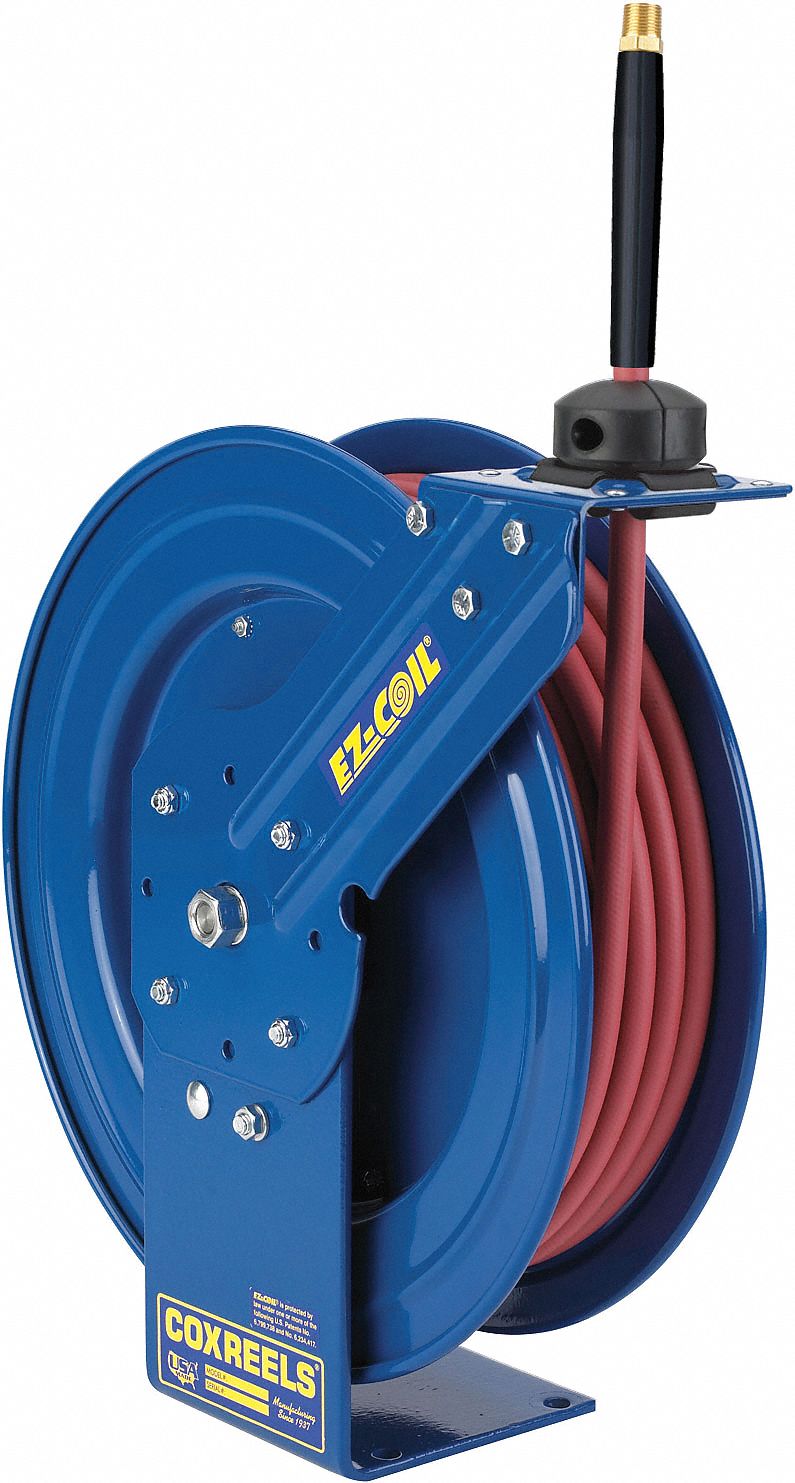 Spring Return Hose Reel 3/8 MNPT 50 ft