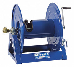 Hand Crank Hose Reel 200 ft 3/4 ID Blue