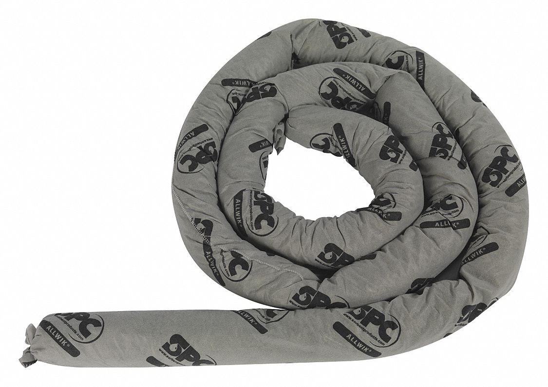 Absorbent Sock Universal 12 ft L PK4