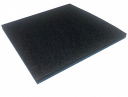 Polyethylene Sheet L 27 in Gray