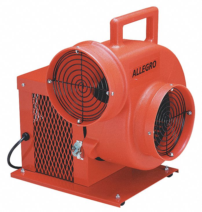 Confined Space Blower Orange 18 1/2 W