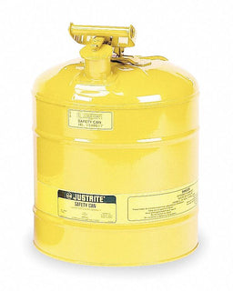 Type I Safety Can 5 gal Ylw 16-7/8In H