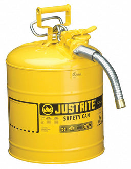 Type II Safety Can 17-1/2 in H Yellow