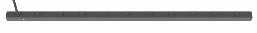 Outlet Strip 10 Outlet 15A 48 L Gry
