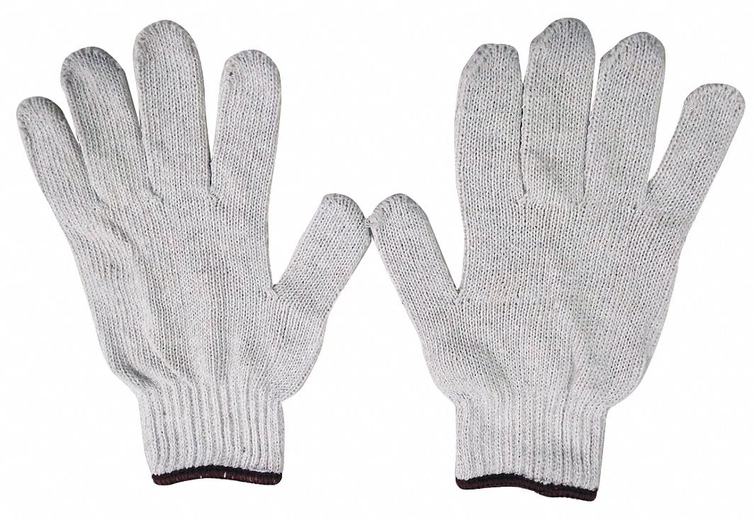 D1446 Knit Gloves Beige L