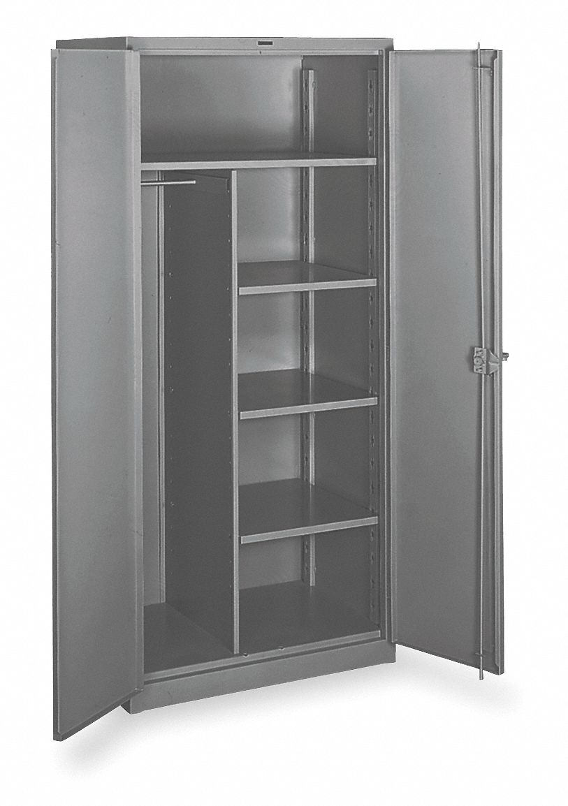 Storage Cabinet 82 x48 x24 DvGry 4Shlv