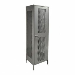 Storage Cabinet 78 x24 x21 DvGry 4Shlv