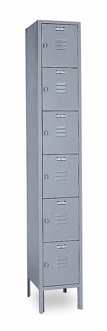 Lckr 6x1Lckr DvGray 78 x12 x18 UnAssm