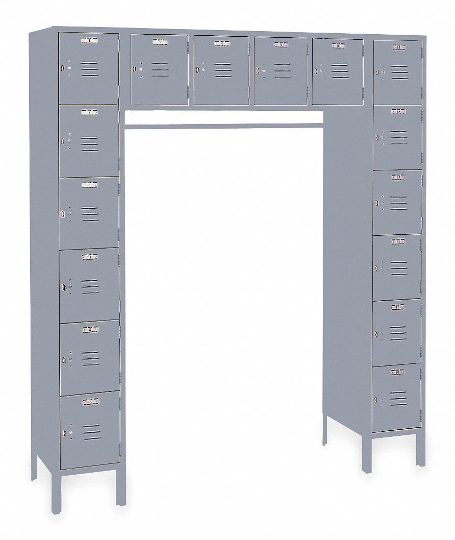 F8972 Lckr 6x6Lckr DvGray 78 x69 x18 UnAssm