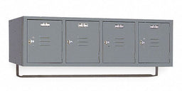 F8970 Lckr 1x4Lckr DvGry 13.75 x45 x18 UnAssm