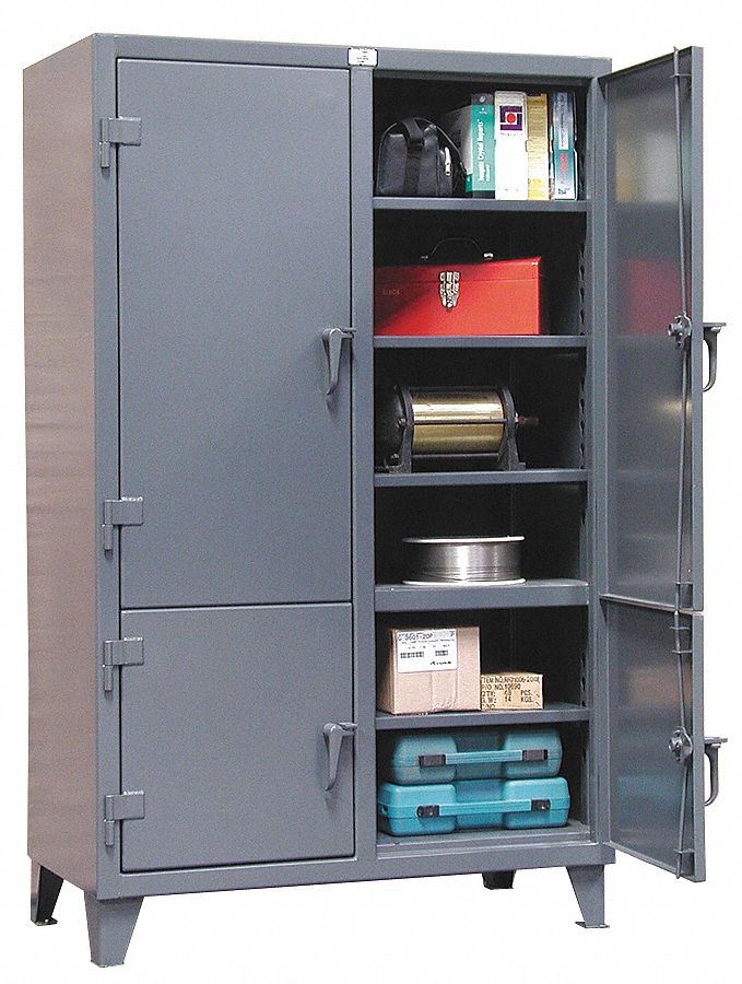 Strg Cab 78 x72 x24 DrkGry 8Shlv