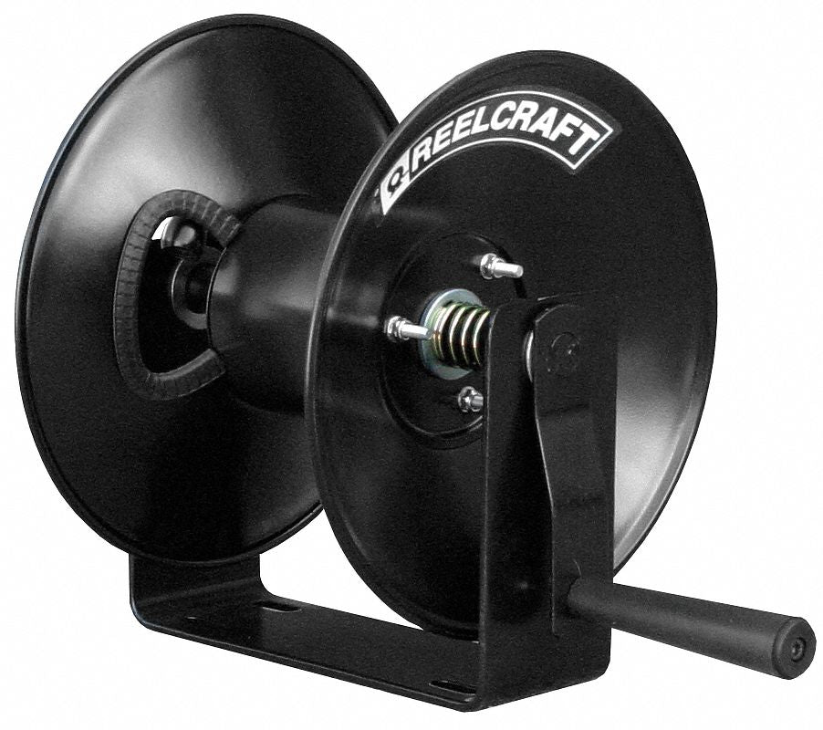 Hand Crank Hose Reel 50 ft 1/2 ID Blck