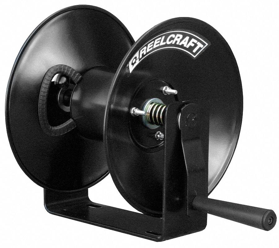 Hand Crank Hose Reel 50 ft 1/2 ID Blck