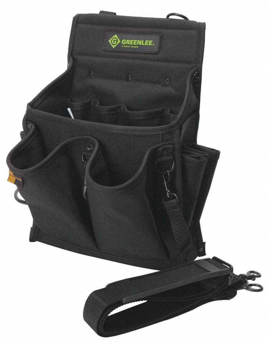 Black Tool Pouch Ballistic Nylon