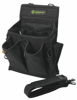 Black Tool Pouch Ballistic Nylon