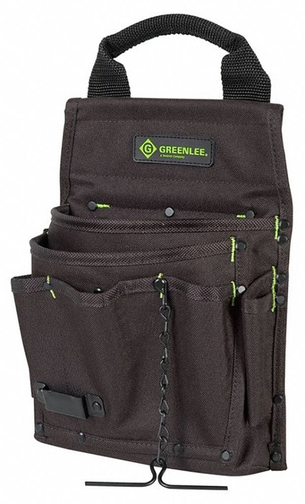 Black Tool Pouch Ballistic Nylon