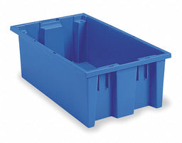F8980 Stack and Nest Ctr Blue Solid Polymer